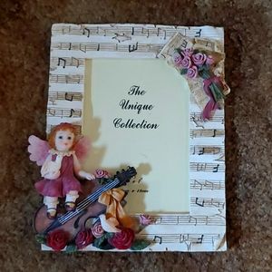 Angel and Violin Photo Frame